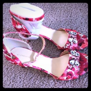 New Liz Claiborne Rhinestone Heels